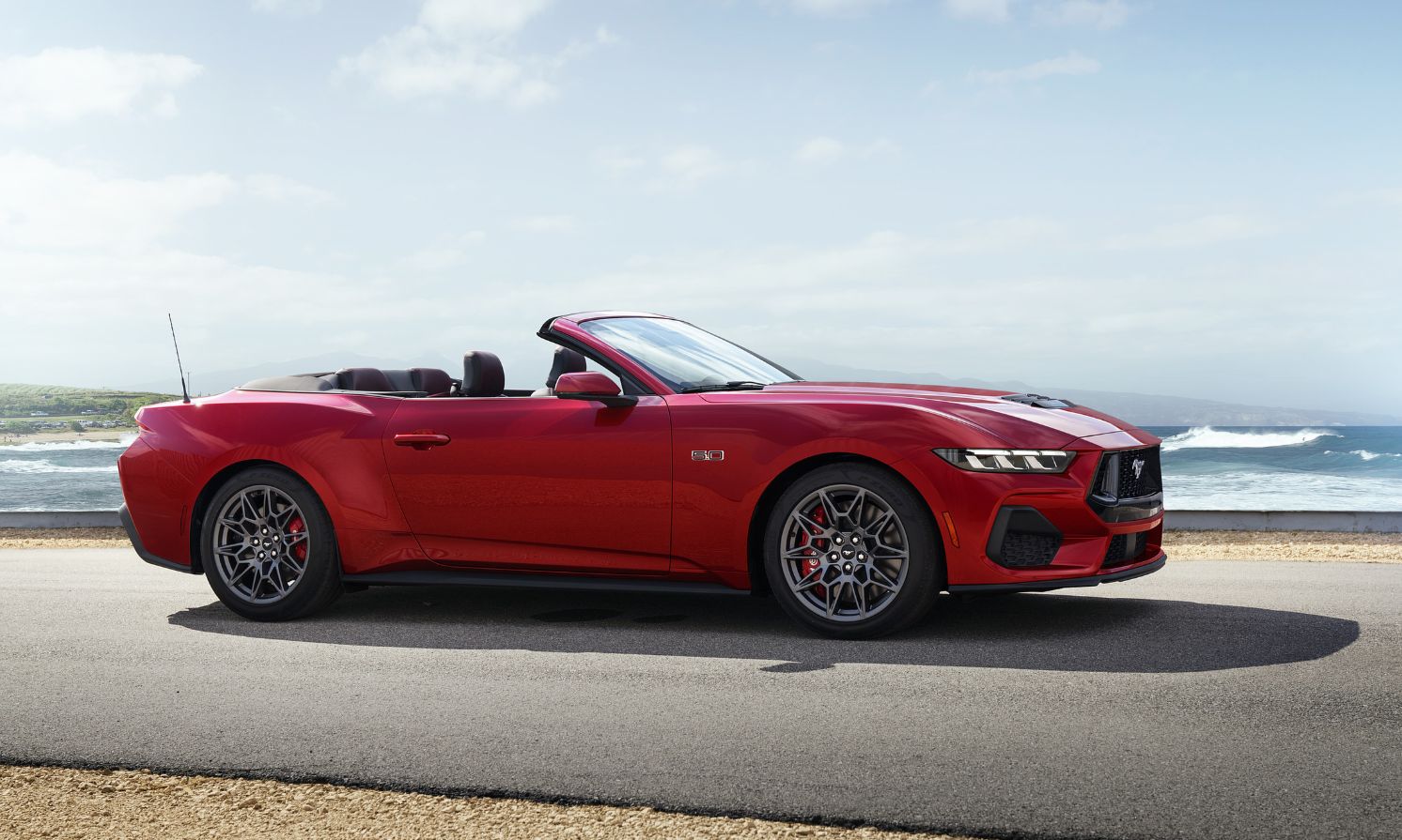 Convertible car hire in Spain